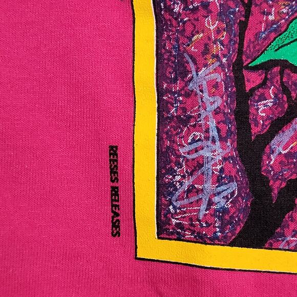 Vintage 1991 Flowering Dogwood Shirt Womens Large 21x26 USA - Picture 9 of 13